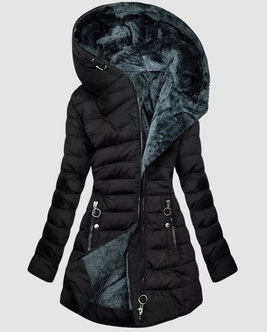 Lange Winterjacke Damen | EB