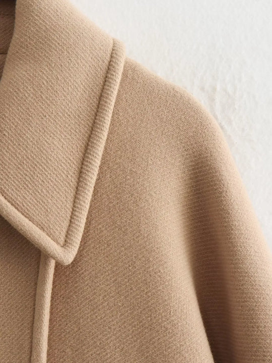 EB | Vintage Mantel mit modischer Kragen
