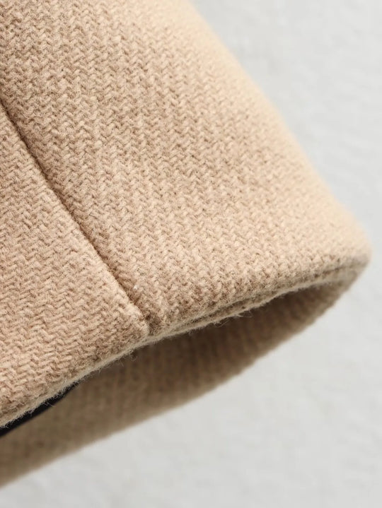 EB | Vintage Mantel mit modischer Kragen