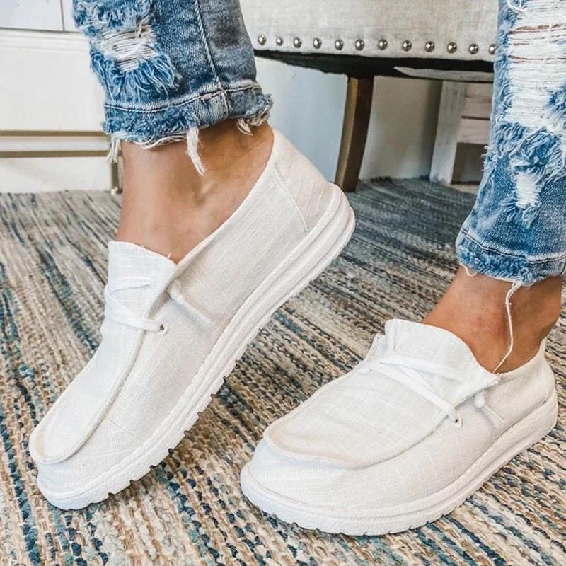 Damen trendige Mokassin Sneakers mit modischem Leopardenmuster EB
