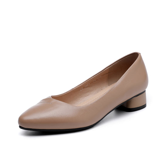 Damen Elegante Pumps mit komfortablem Blockabsatz und femininer Silhouette EB