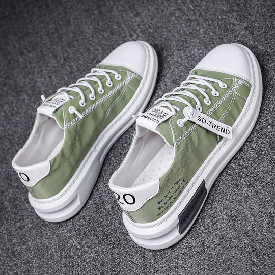 Damen Sportliche Sneaker mit modischem Obermaterial und gepolsterter Innensohle EB