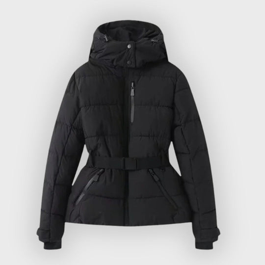 EB | Damen Gürtelte Pufferjacke