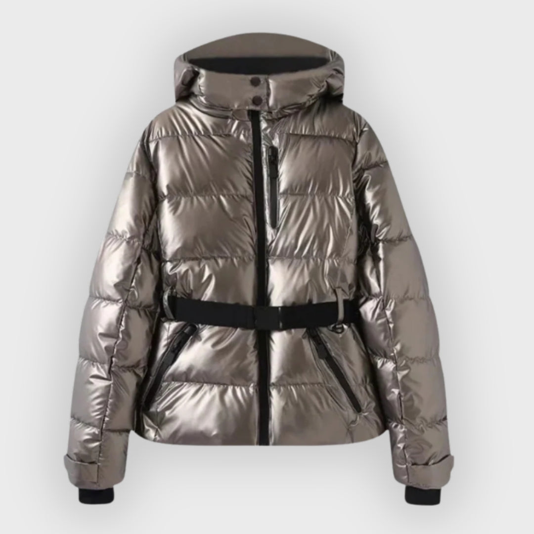 EB | Damen Gürtelte Pufferjacke