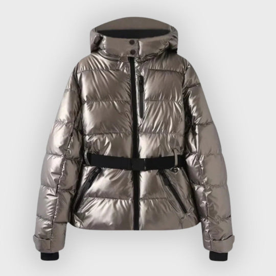 EB | Damen Gürtelte Pufferjacke