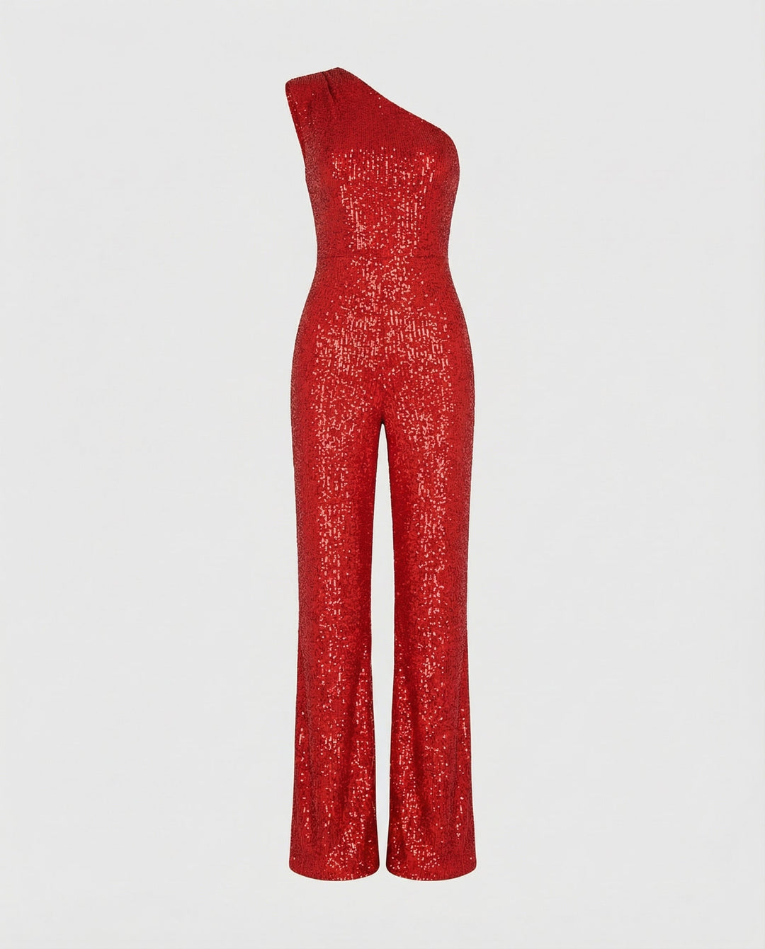 Moderner Pailletten Jumpsuit Damen | EB