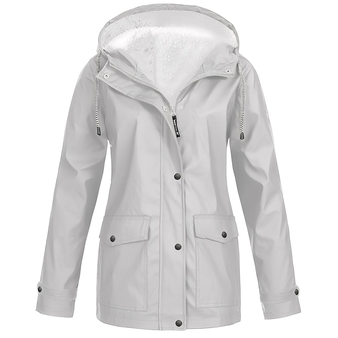 EB | Vielseitige, wasserdichte Damenjacke mit Fleece-Innenfutter