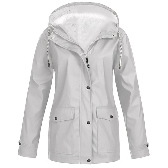 EB | Vielseitige, wasserdichte Damenjacke mit Fleece-Innenfutter