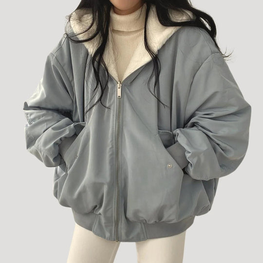 Damen Oversized Winterjacke mit Bequem & Warm | EB