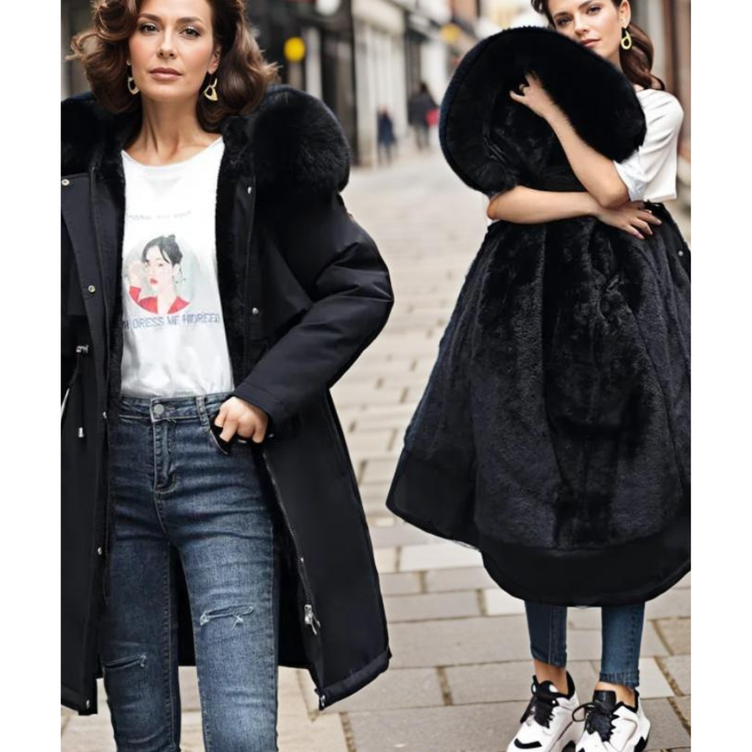 EB | Warme Bequeme Parka Jacke - Kapuze