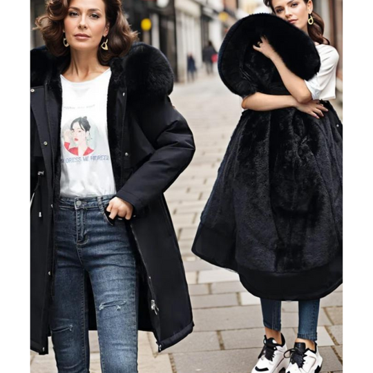 EB | Warme Bequeme Parka Jacke - Kapuze