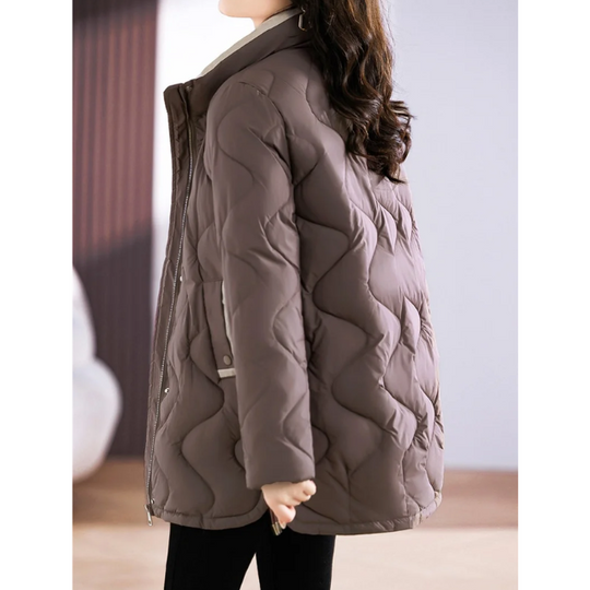 EB | Elegante gesteppte Jacke mit Stehkragen für einen Smart-Look Ideal für Herbst/Winter