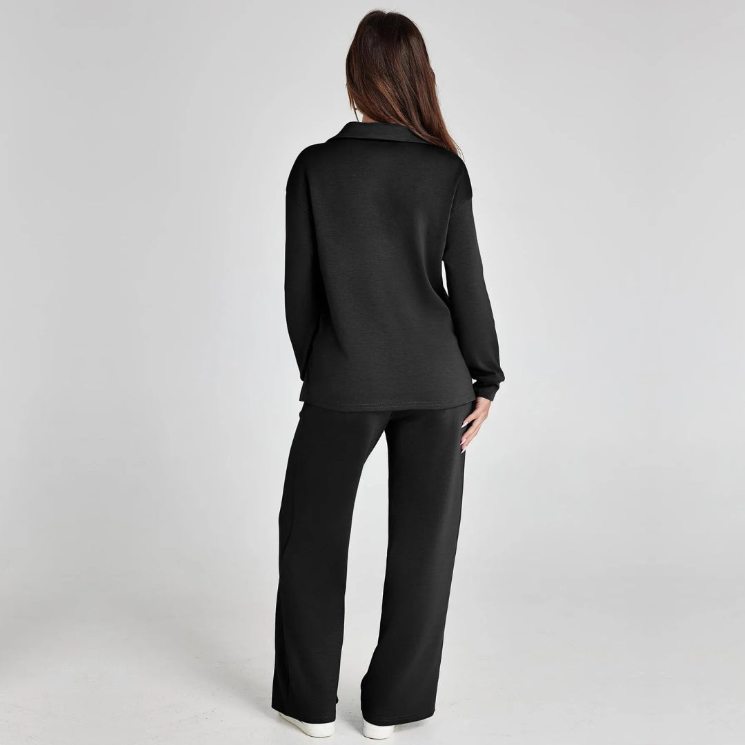 EB | Damen Loungewear Satz mit Weiten Hosen