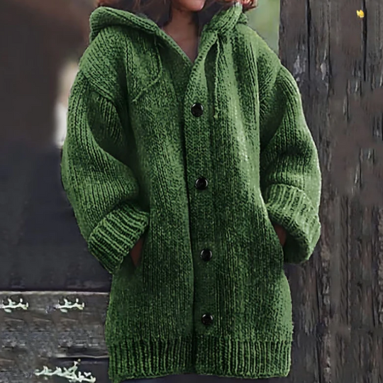 EB | Lange Jacke mit Kapuze