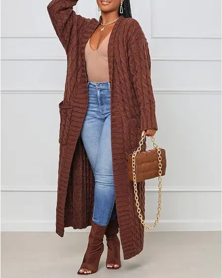 EB | Moderne und Bequeme Allgemeine Strickjacke