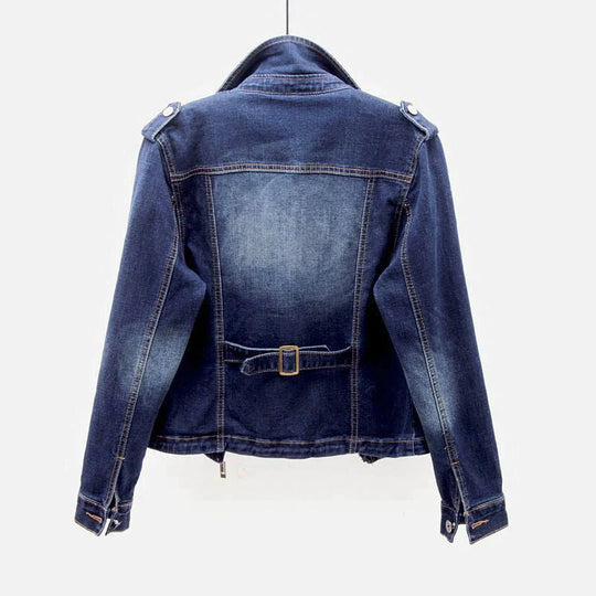 EB | Jeansjacke mit zeitlosem Fusionsstil