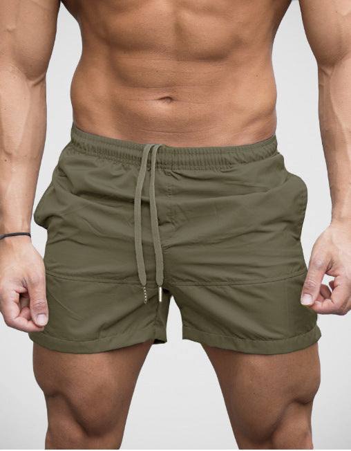 Herren Badeshorts mit elastischem Bund und Kordelzug EB