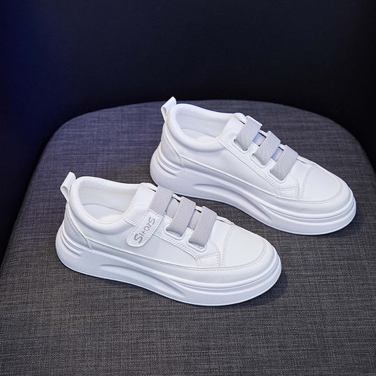 Damen Atmungsaktive Sneakers mit elastischen Riemen und dämpfender Sohle EB