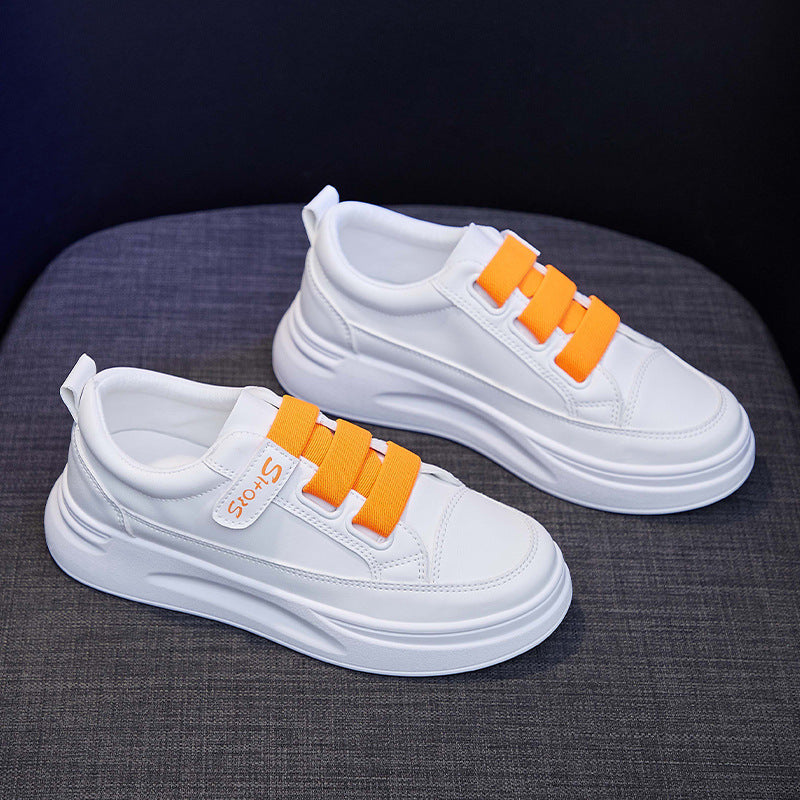 Damen Atmungsaktive Sneakers mit elastischen Riemen und dämpfender Sohle EB