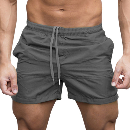 Herren Badeshorts mit elastischem Bund und Kordelzug EB