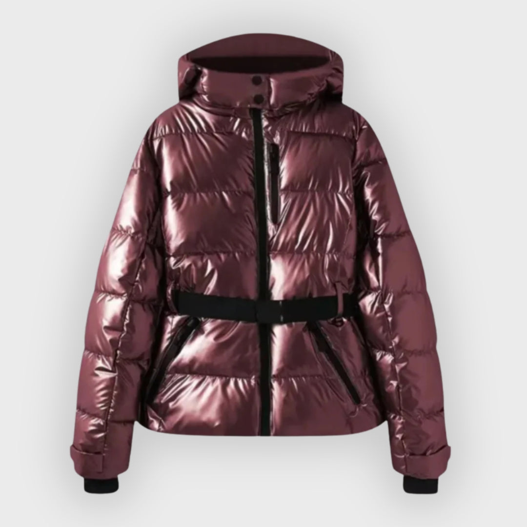 EB | Damen Gürtelte Pufferjacke
