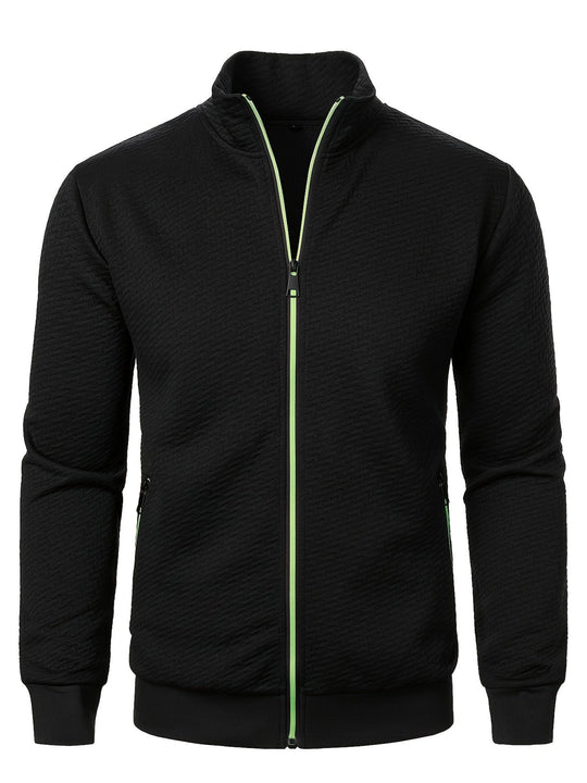 EB | Leichtgewicht Jacke mit Strukturmuster Polyester Komfort und Stil