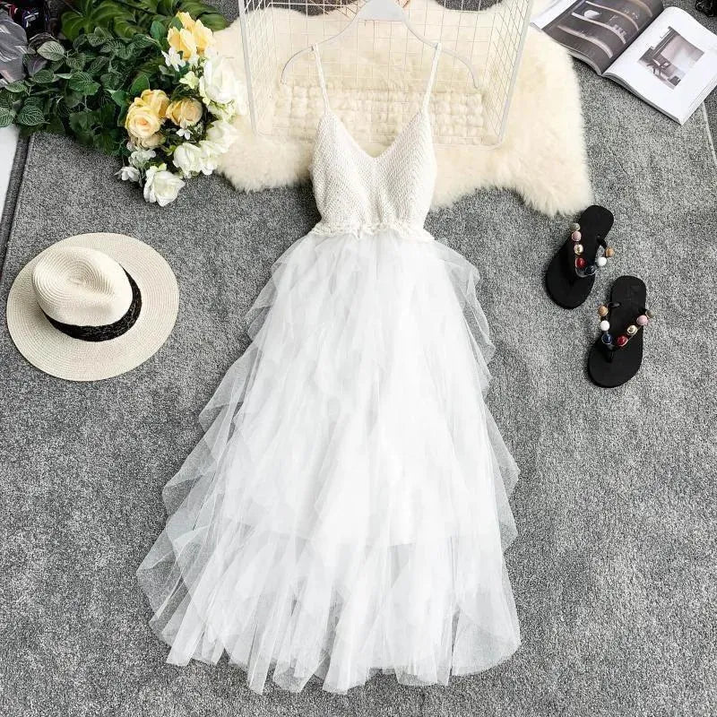 EB | Kleid Aus Netzschlaufe
