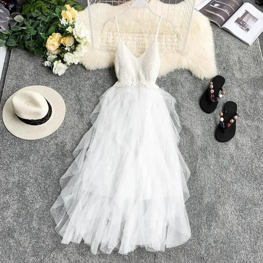 EB | Kleid Aus Netzschlaufe