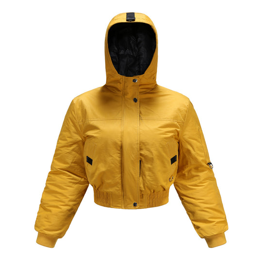 Damen modische kurz geschnittene Winterjacke EB