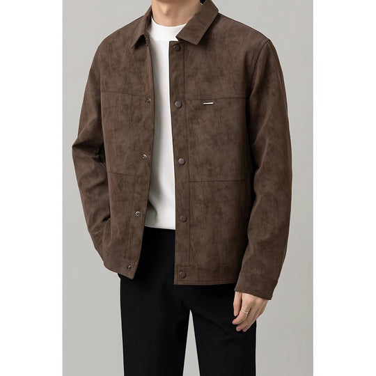 EB | Herren Button-Down Hemdjacke