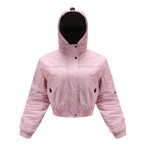 Damen modische kurz geschnittene Winterjacke EB