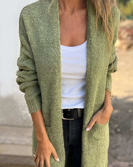 EB | Lässiger Strick-Cardigan mit Taschen