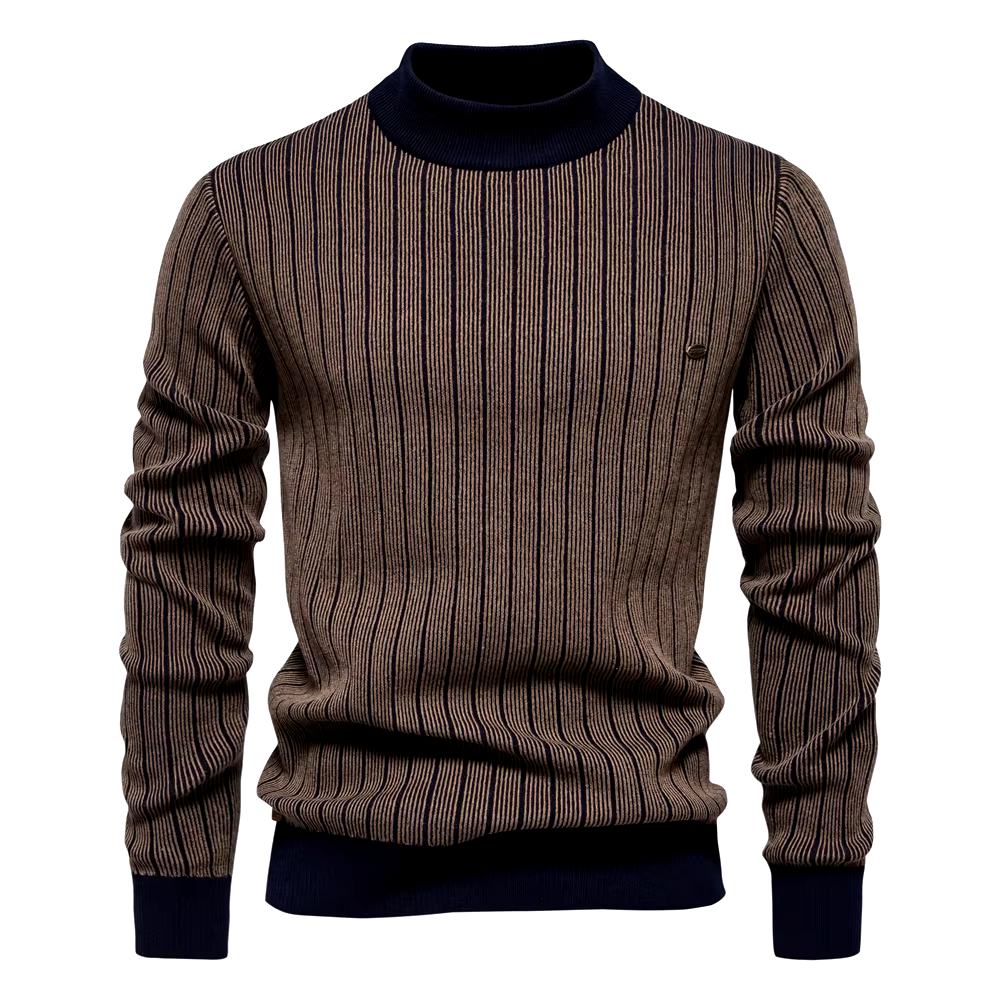 EB | Streifenpullover für Elegante Wintertage