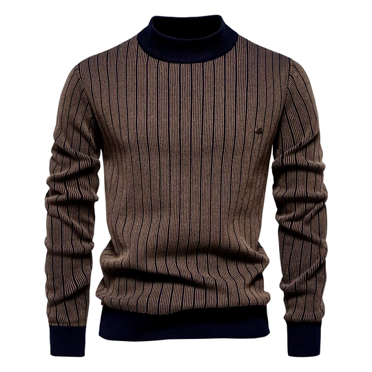 EB | Streifenpullover für Elegante Wintertage