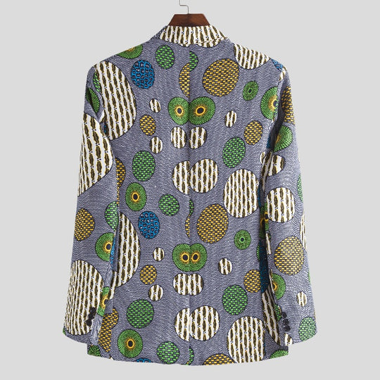 Damen Blazer im einzigartigen afrikanischen Muster mit modernem Schnitt EB