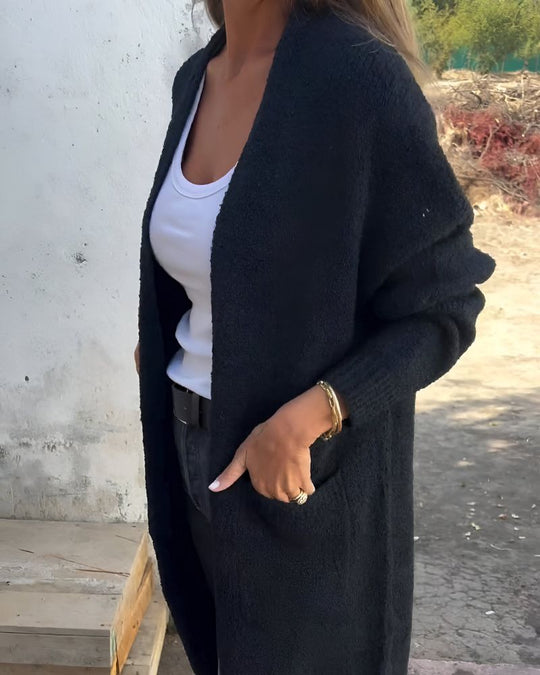 EB | Lässiger Strick-Cardigan mit Taschen