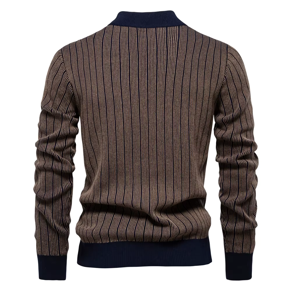 EB | Streifenpullover für Elegante Wintertage