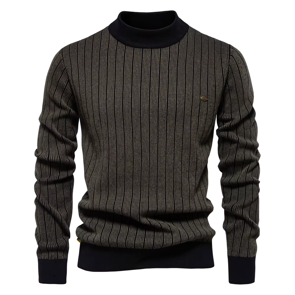 EB | Streifenpullover für Elegante Wintertage