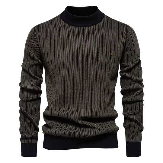 EB | Streifenpullover für Elegante Wintertage