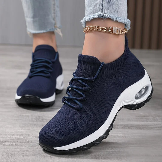 Moderne Schwarze DamenSneakers EB