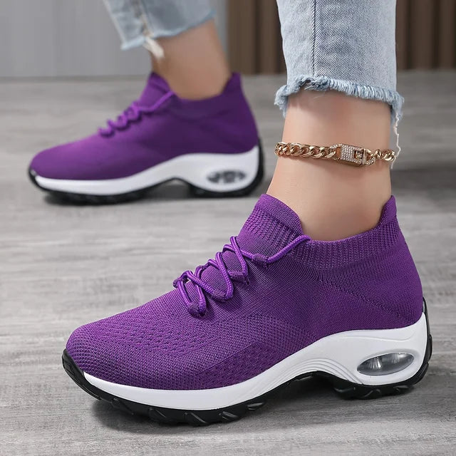 Moderne Schwarze DamenSneakers EB