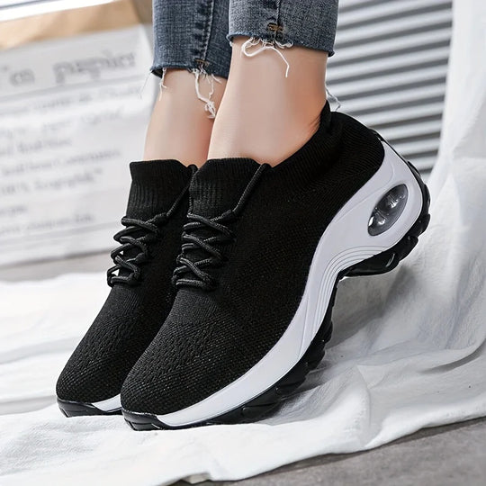Moderne Schwarze DamenSneakers EB