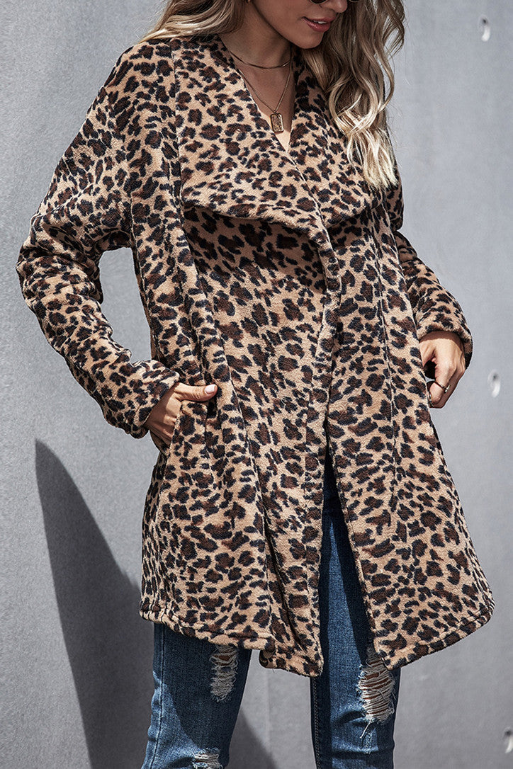 EB | Faux Fur Mantel