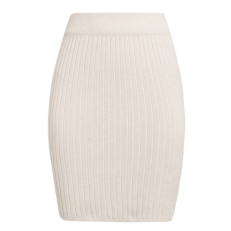 Damen Strickrock im eleganten Rippdesign EB