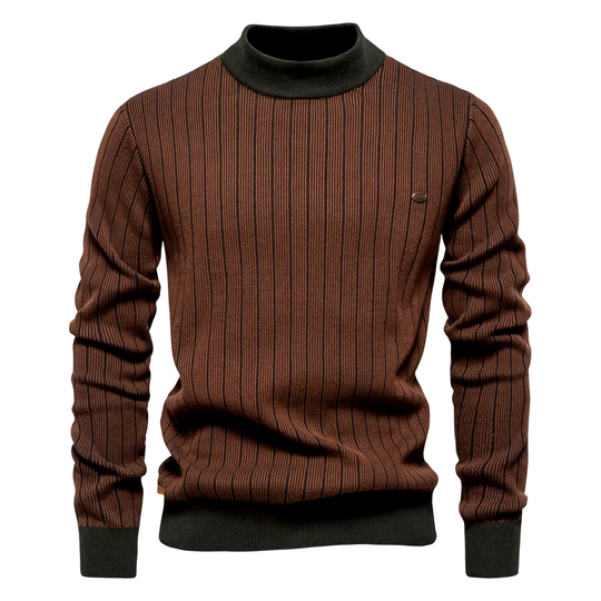 EB | Streifenpullover für Elegante Wintertage