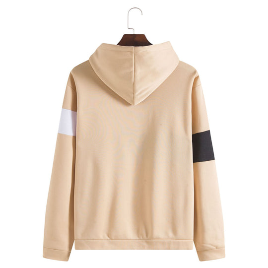 Herren Kapuzenpullover mit stilvoller Blockstreifen-Design und bequemer Passform EB