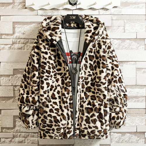 Damen kuschelige Kunstfelljacke EB