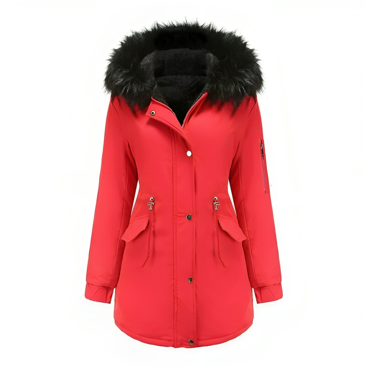 EB | Winter Parka mit veganem Pelz für Damen umweltfreundliche Materialien