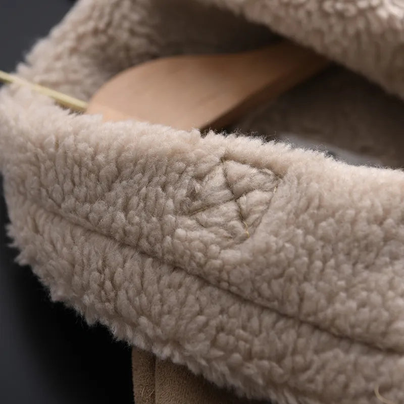 EB | Wildleder Winterjacke - Warm & Stilvoll