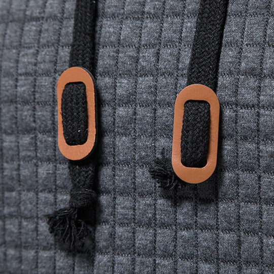 EB | Kapuzenpullover Kariert - Moderner Freizeit-Hoodie für Alltag und Sport